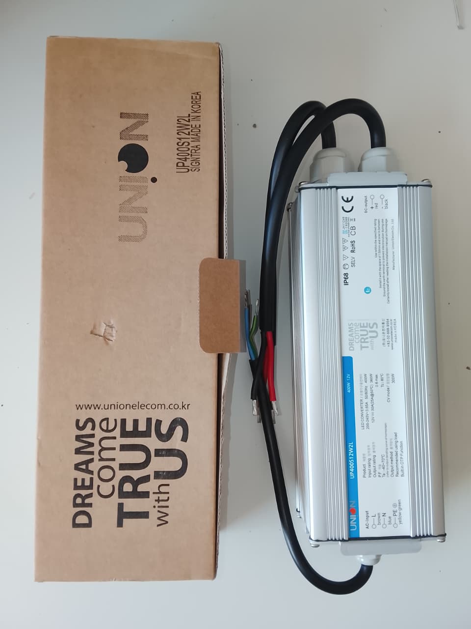 Union waterproof LED power supply
