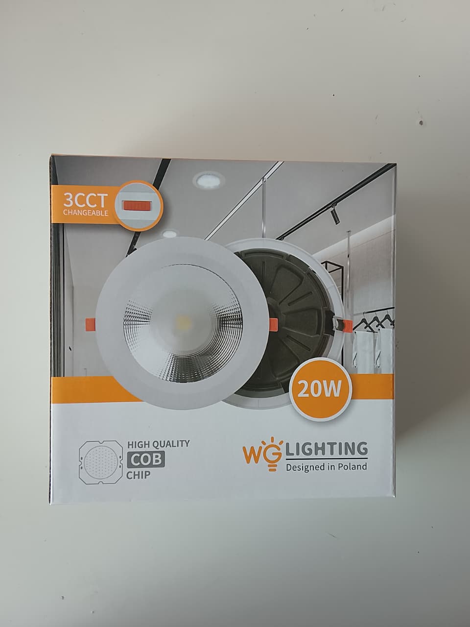 WG Lighting 3CCT Downlight 20W